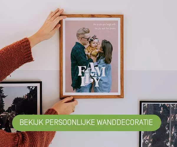 banner wanddecoratie foto