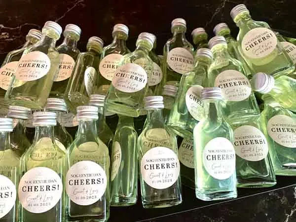 bedankje bruiloft