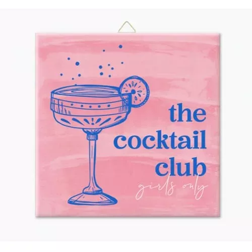 tegeltje cocktailclub