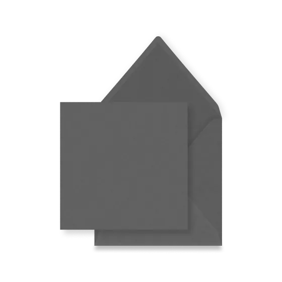 Donkergrijze envelop