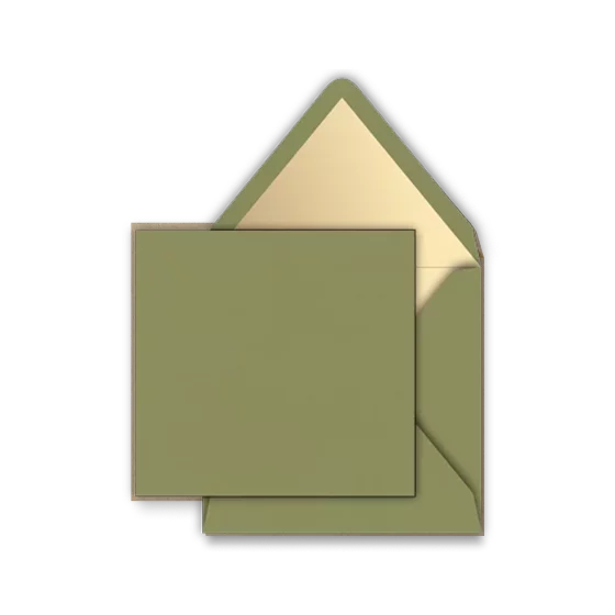 Envelop inlay goud