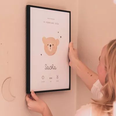 Kraamcadeau poster