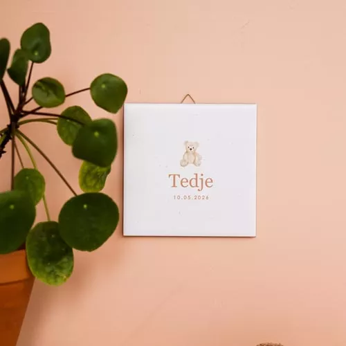 Kraamcadeau tegeltje