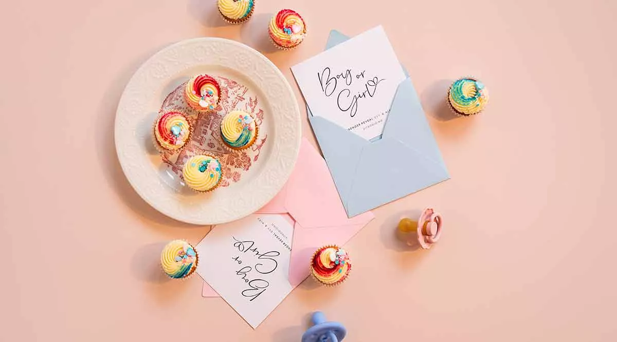 gender reveal uitnodiging