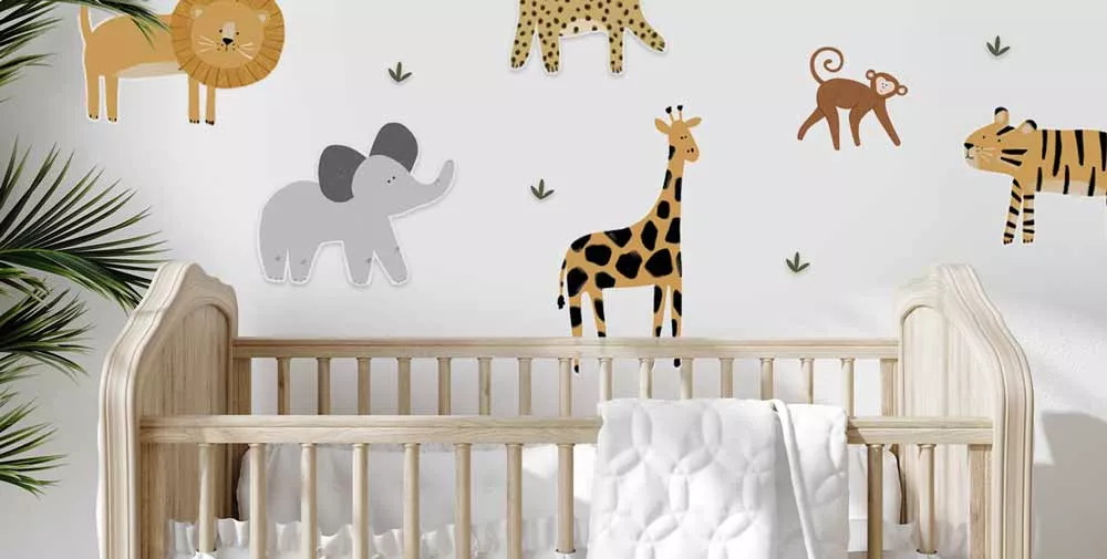 muurstickers babykamer