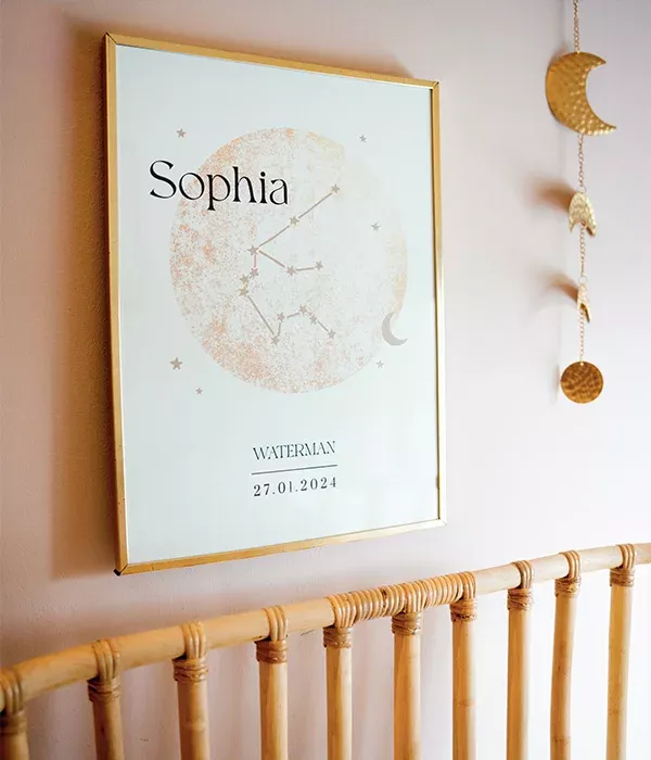 wanddecoratie babykamer