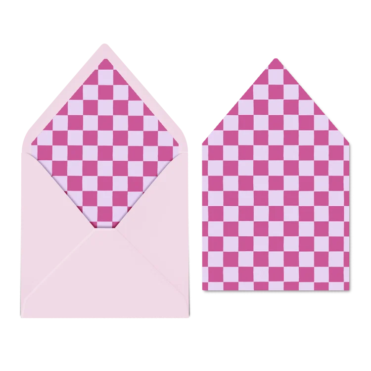 Inlay colorblocking roze