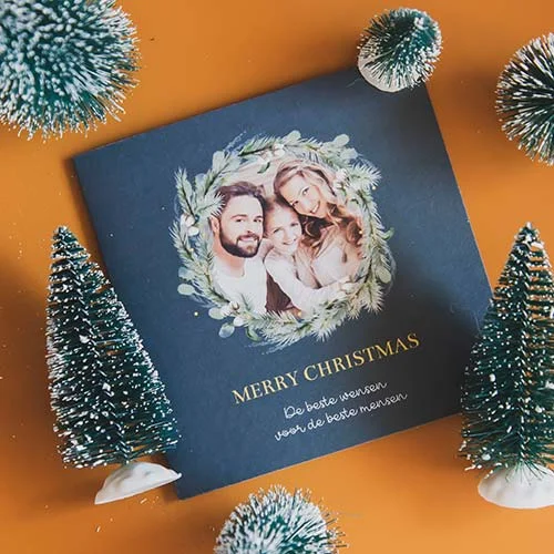 klassieke kerstkaarten