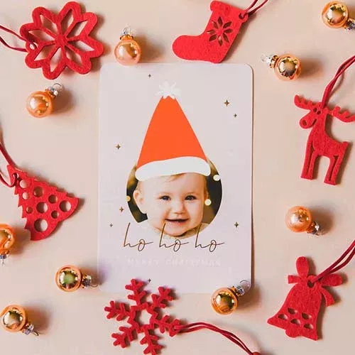 kerstkaarten met foto
