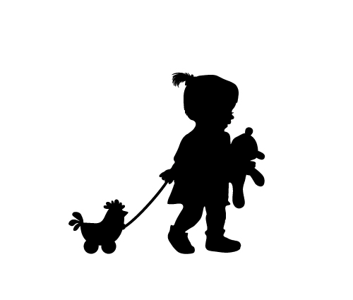 illustratie silhouet