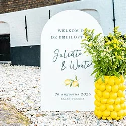 bruiloftdecoratie