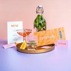 21 diner drukwerk set