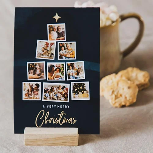 kerstkaart foto