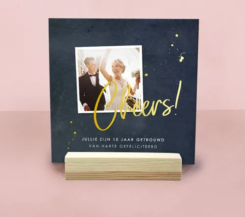 wenskaarten felicitatie huwelijksjubileum maken