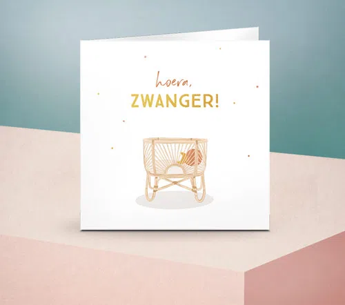 wenskaarten felicitatie zwangerschap maken